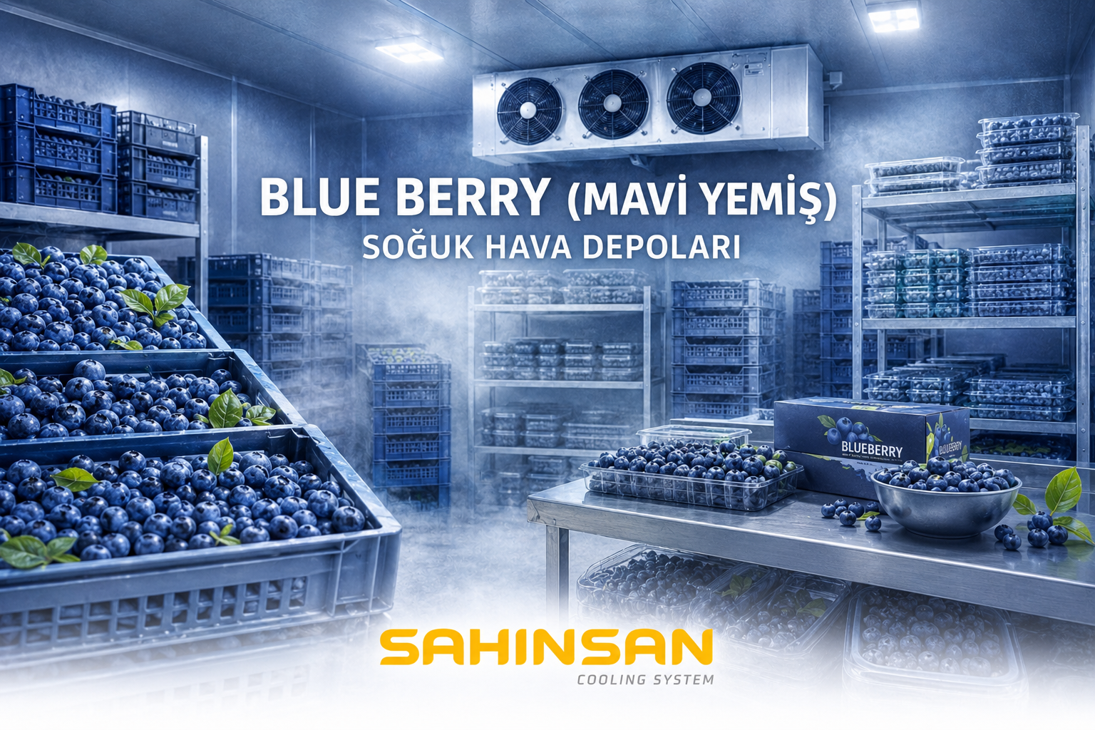 BlueBerry (Maviyemiş) Soğuk Hava Depoları