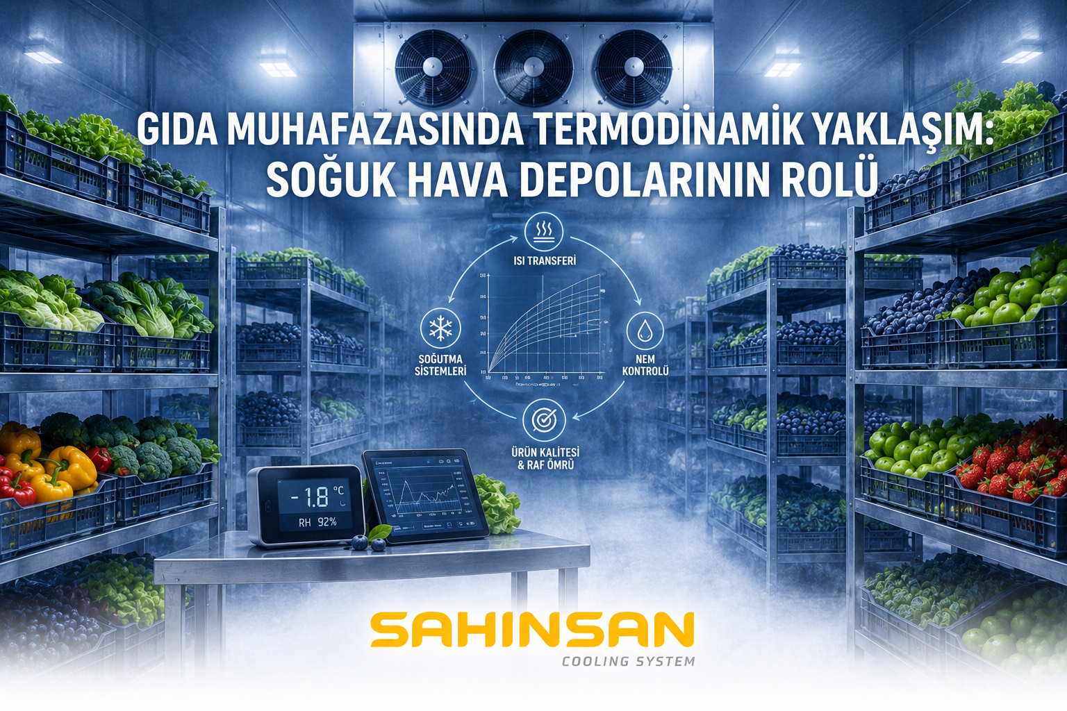 Gıda Muhafazasında  Termodinamik Yaklaşım: Soğuk Hava Depolarının Rolü
