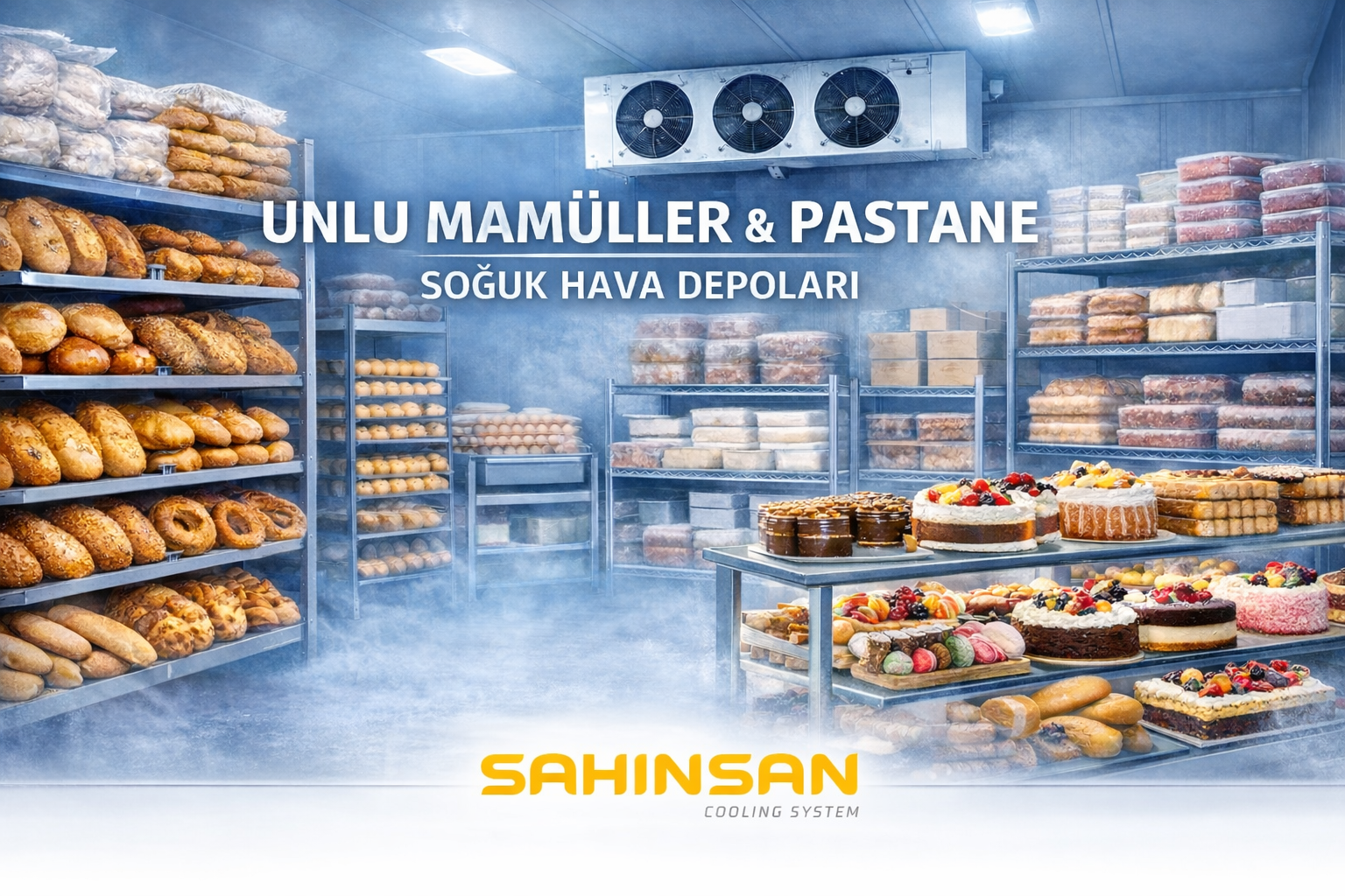 Pastane Unlu Mamülleri Soğuk Hava Depoları