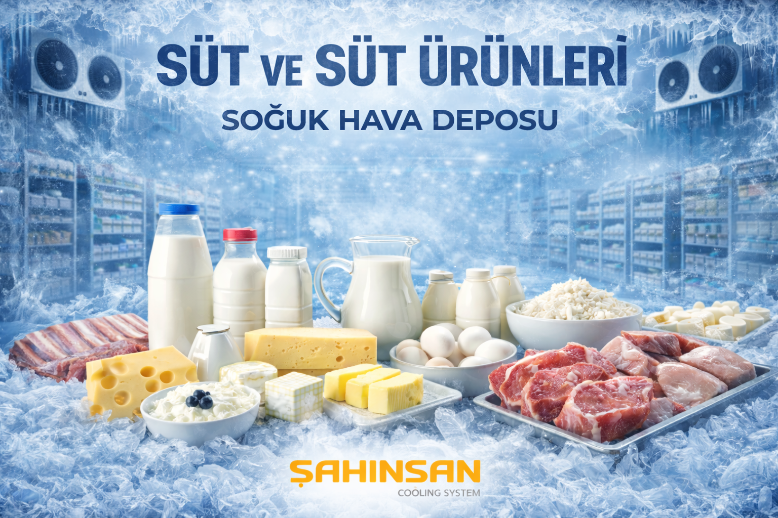 Süt ve Süt Ürünleri Soğuk Hava Depoları