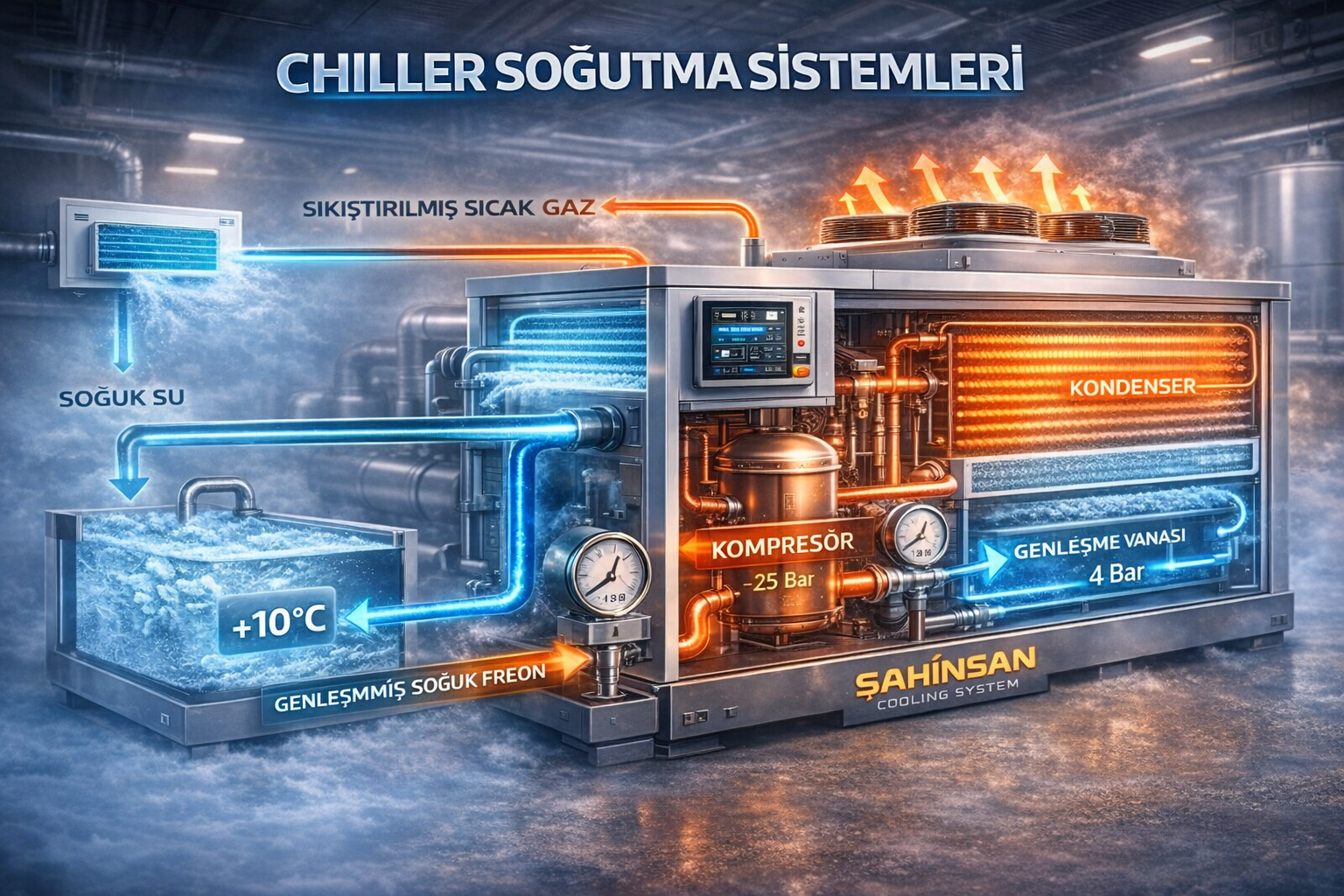 Chiller Soğutma Sistemleri
